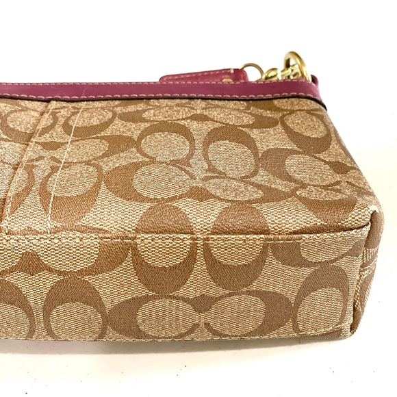 COACH Brown/Purple Small Shoulder Bag - Picture 13 of 16